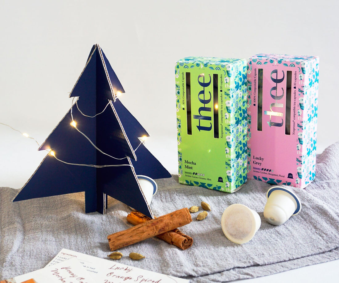 Christmas Gift set for tea lovers by THEE Nespresso® Tea Capsules
