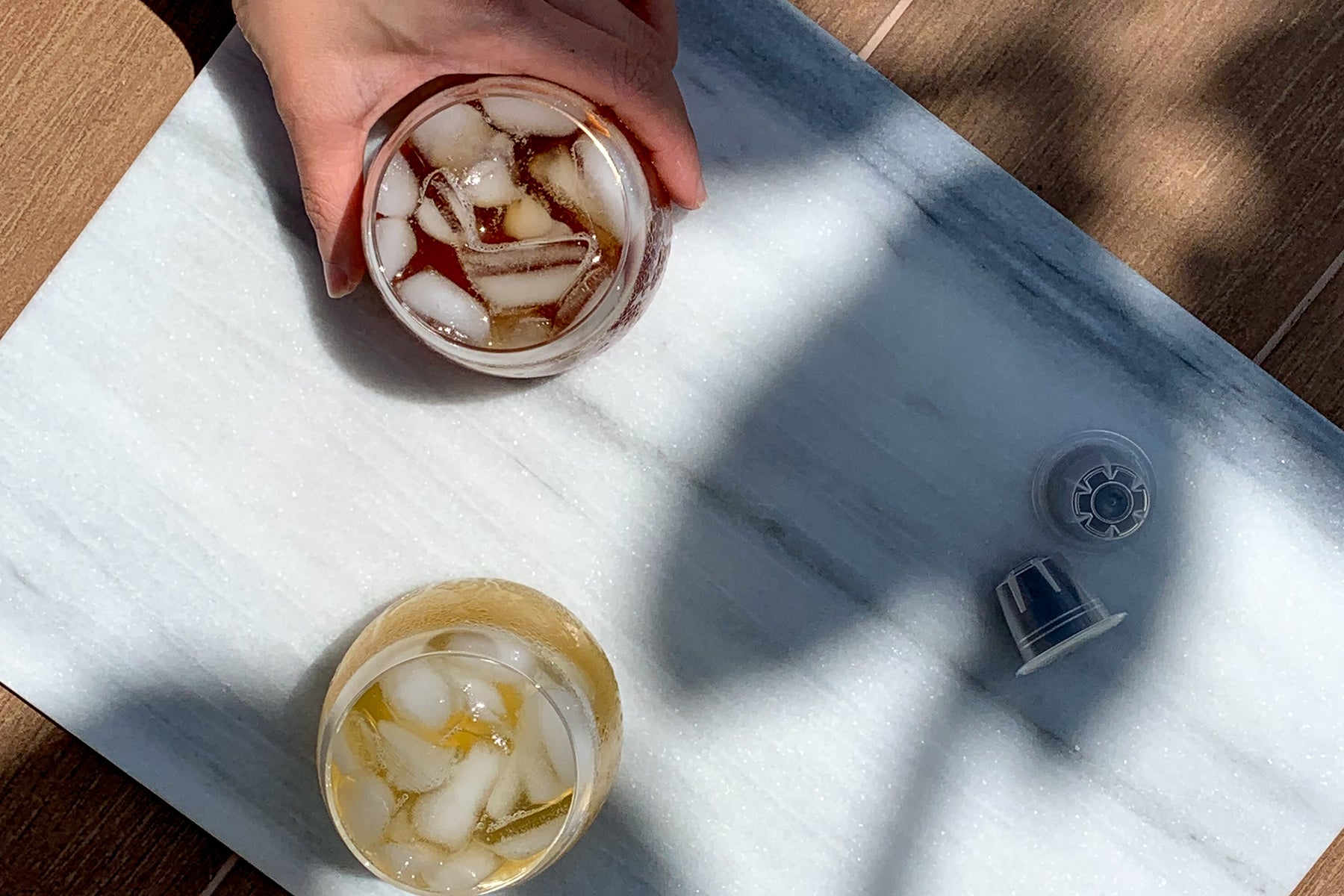Iced tea Nespresso® compatible tea capsule