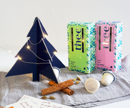 Christmas Gift set for tea lovers by THEE Nespresso® Tea Capsules